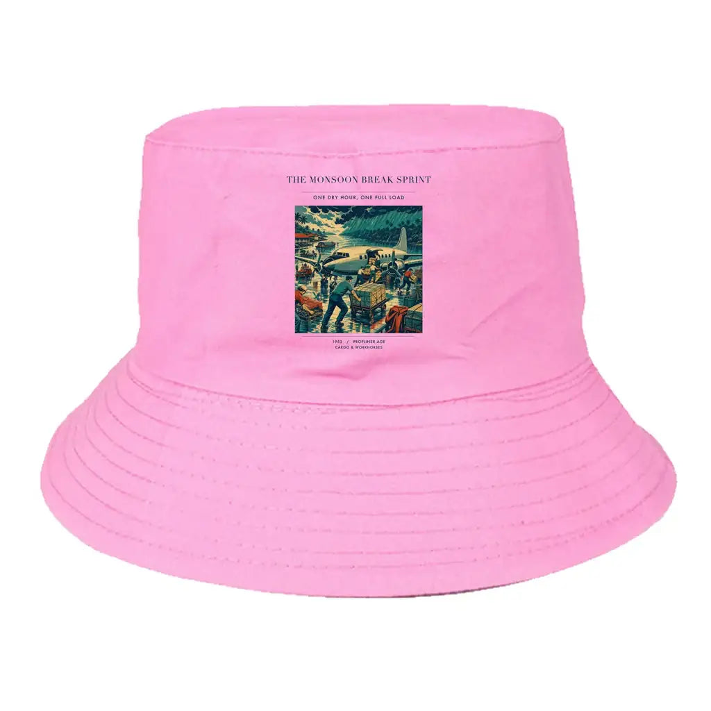 The Monsoon Break Sprint summer hat - light pink