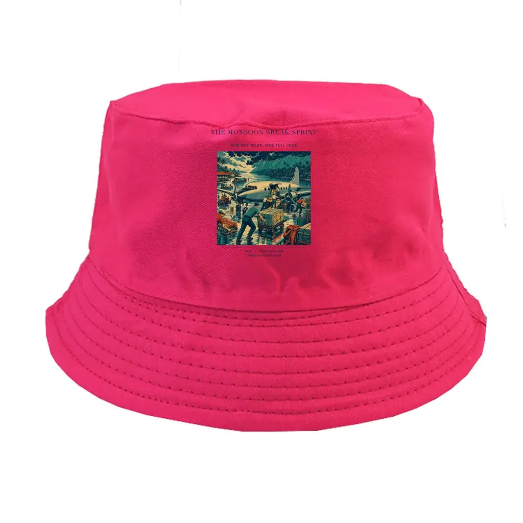 The Monsoon Break Sprint summer hat - pink