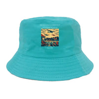 Thumbnail for The Moonrise Formation summer hat - green