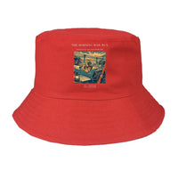Thumbnail for The Morning Mail Run summer hat - red