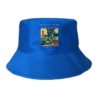 Thumbnail for The Morning Oil Drip summer hat - blue