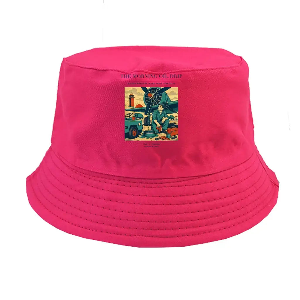 The Morning Oil Drip summer hat - pink
