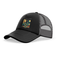 Thumbnail for The Morning Oil Drip trucker cap - full black