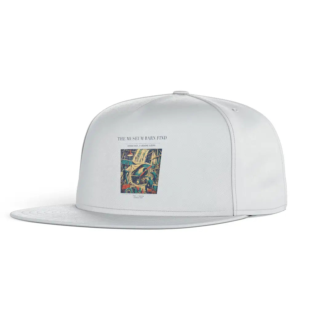 The Museum Barn Find snapback - white