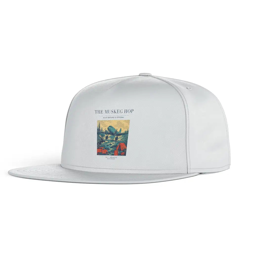 The Muskeg Hop snapback - white