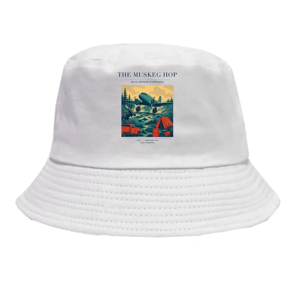The Muskeg Hop summer hat - white