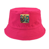 Thumbnail for The Navigator's Retirement Globe summer hat - pink