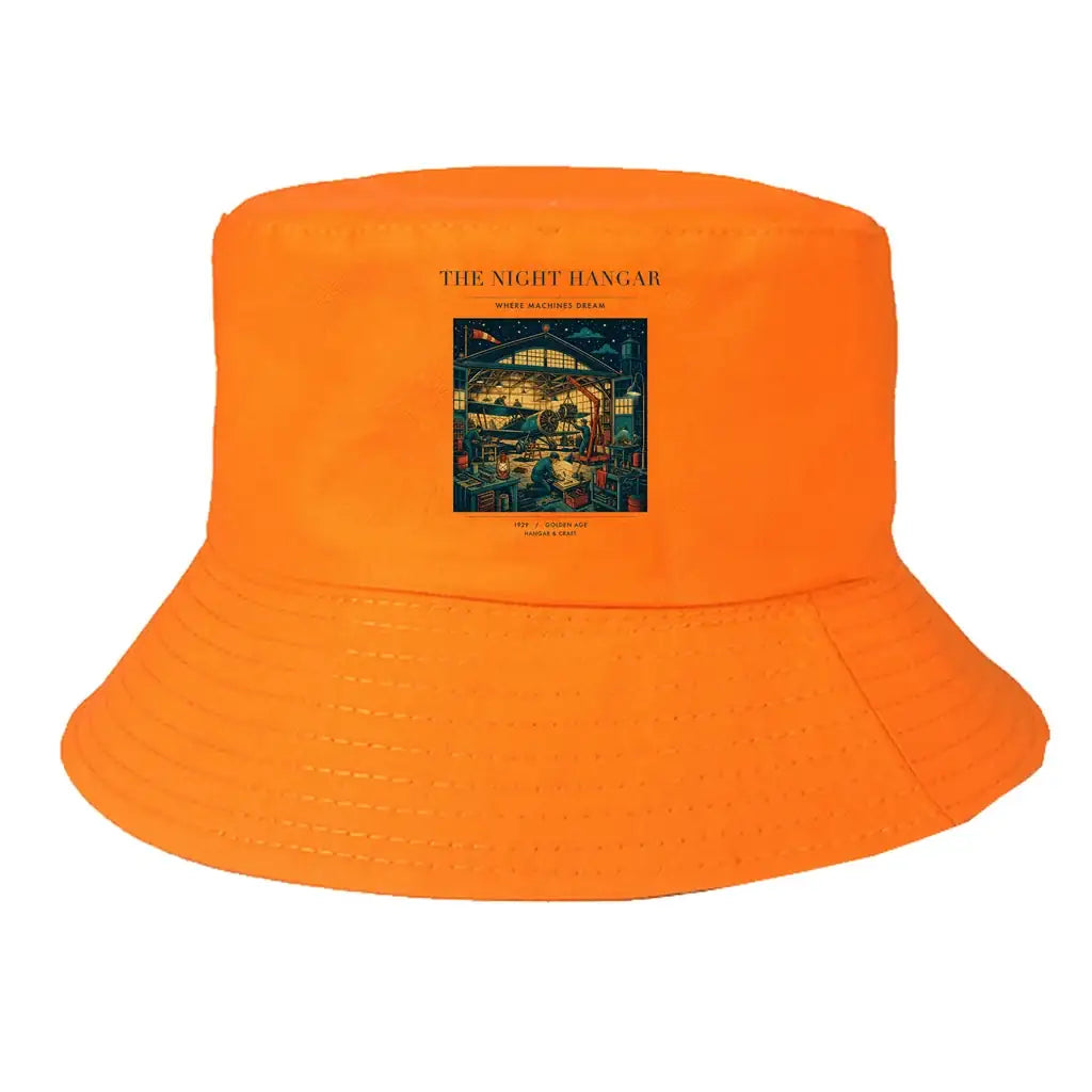 The Night Hangar summer hat - orange