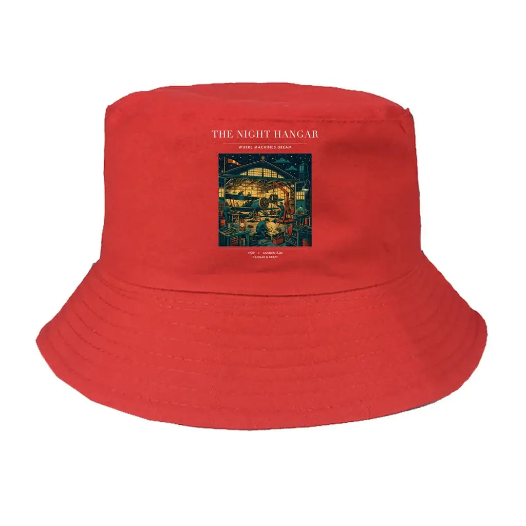 The Night Hangar summer hat - red