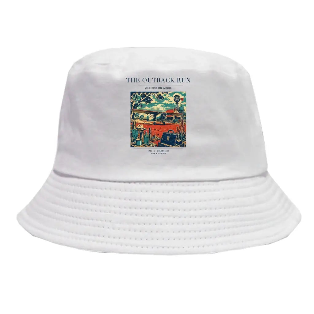 The Outback Run summer hat - white