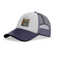 Thumbnail for The Paddy Reflection Roads trucker cap - dark blue