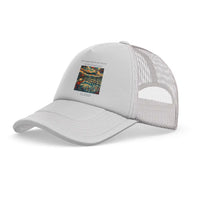Thumbnail for The Paddy Reflection Roads trucker cap - white
