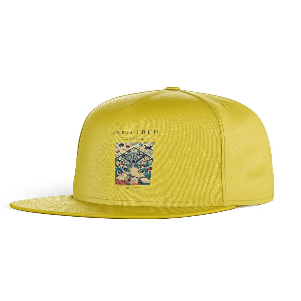The Parachute Loft snapback - yellow