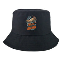 Thumbnail for The Past Still Has Horsepower summer hat - black