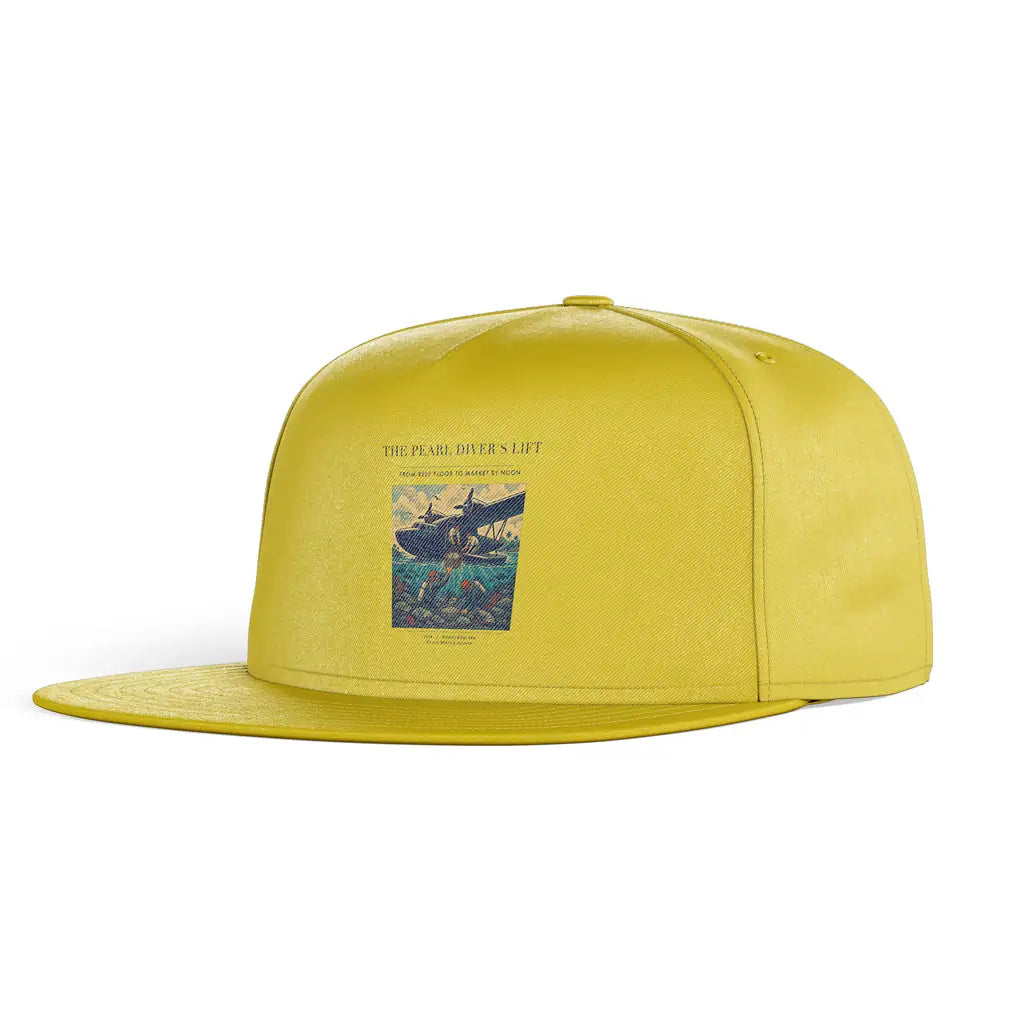 The Pearl Diver's Lift snapback - yellow