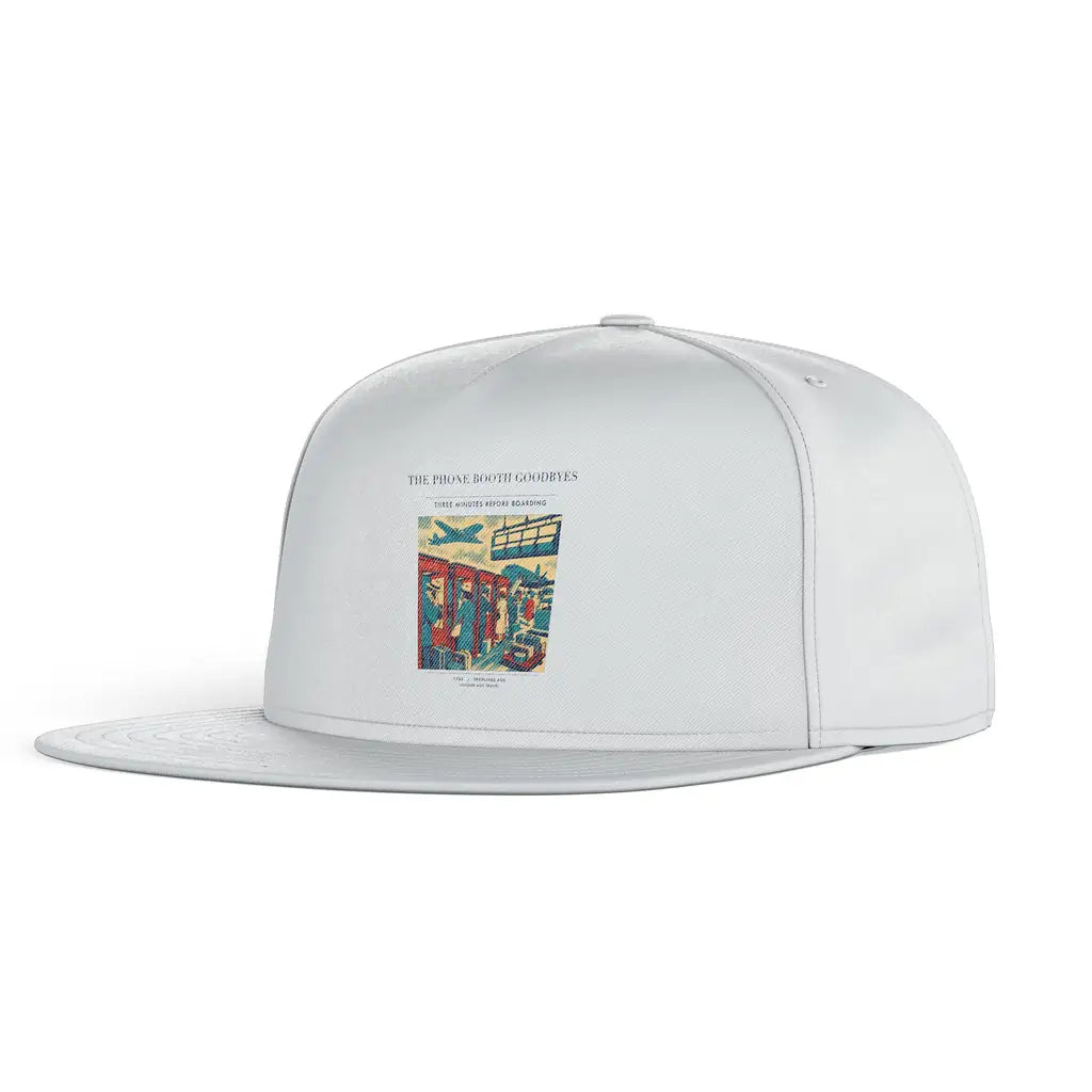 The Phone Booth Goodbyes snapback - white