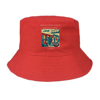 Thumbnail for The Phone Booth Goodbyes summer hat - red
