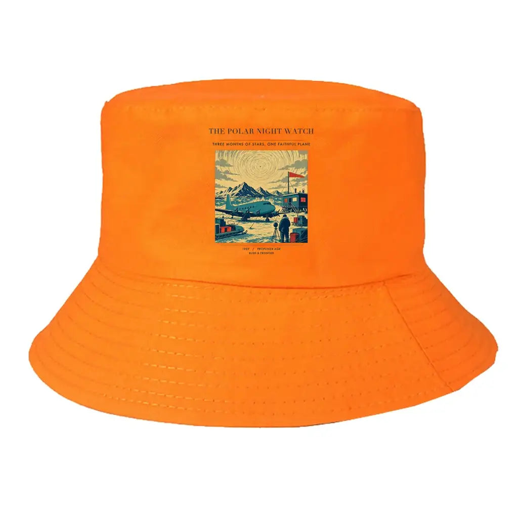 The Polar Night Watch summer hat - orange