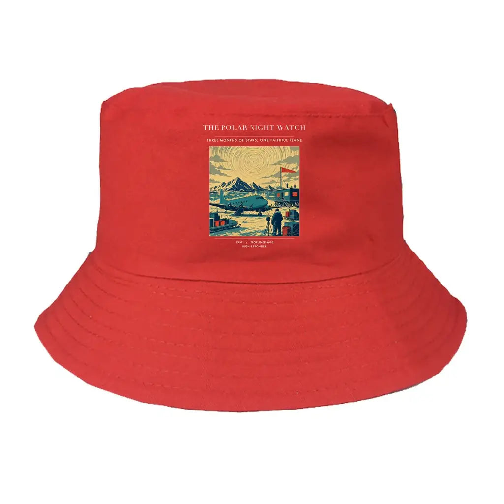 The Polar Night Watch summer hat - red