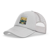 Thumbnail for The Polar Night Watch trucker cap - white