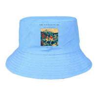 Thumbnail for The Pontoon Picnic summer hat - light blue