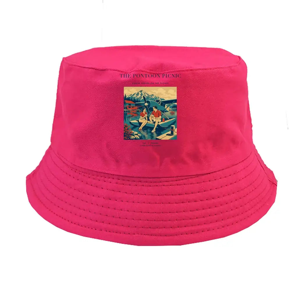 The Pontoon Picnic summer hat - pink