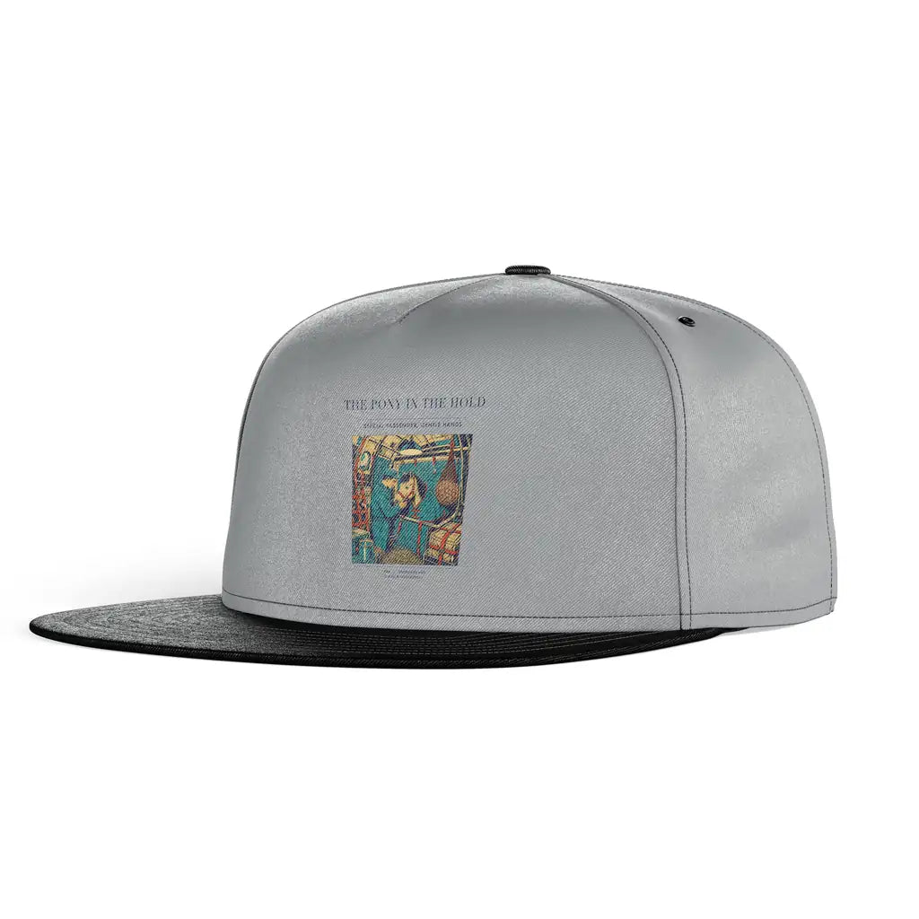 The Pony In The Hold snapback - gray & black