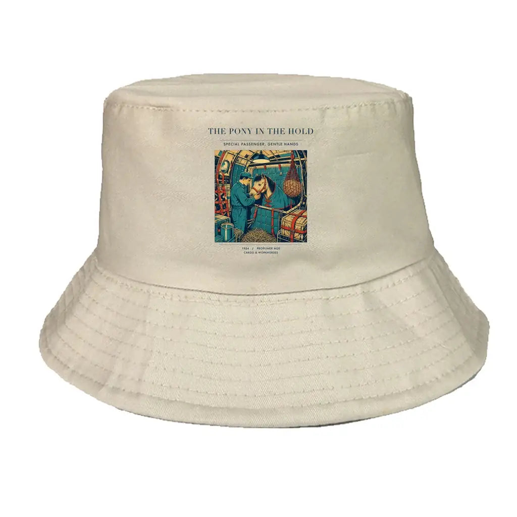 The Pony In The Hold summer hat - khaki