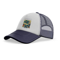 Thumbnail for The Porthole Pen Pals trucker cap - dark blue