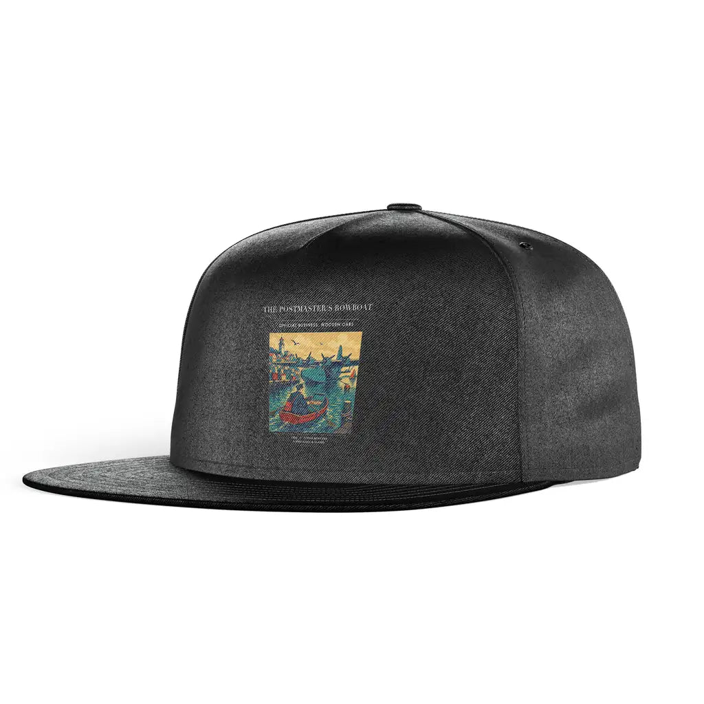 The Postmaster's Rowboat snapback - black