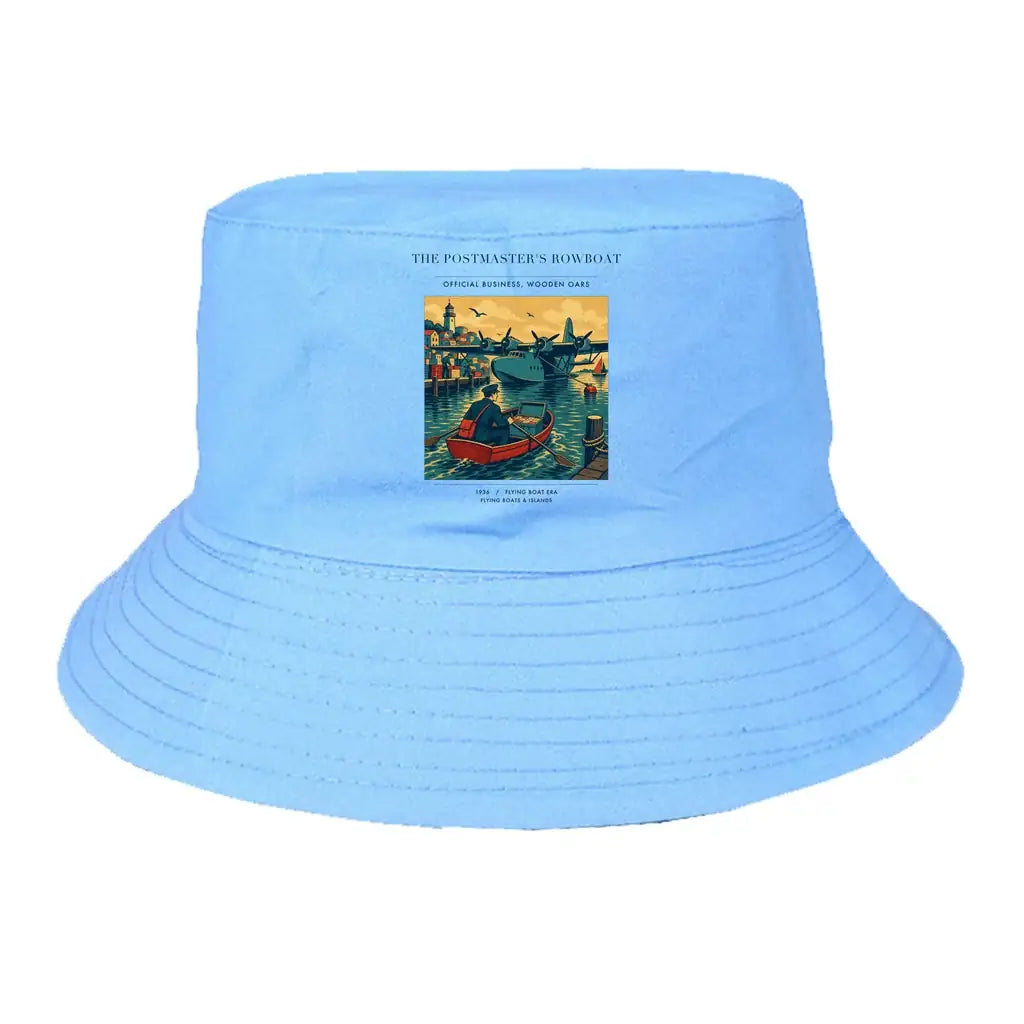 The Postmaster's Rowboat summer hat - light blue