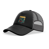 Thumbnail for The Postmaster's Rowboat trucker cap - full black