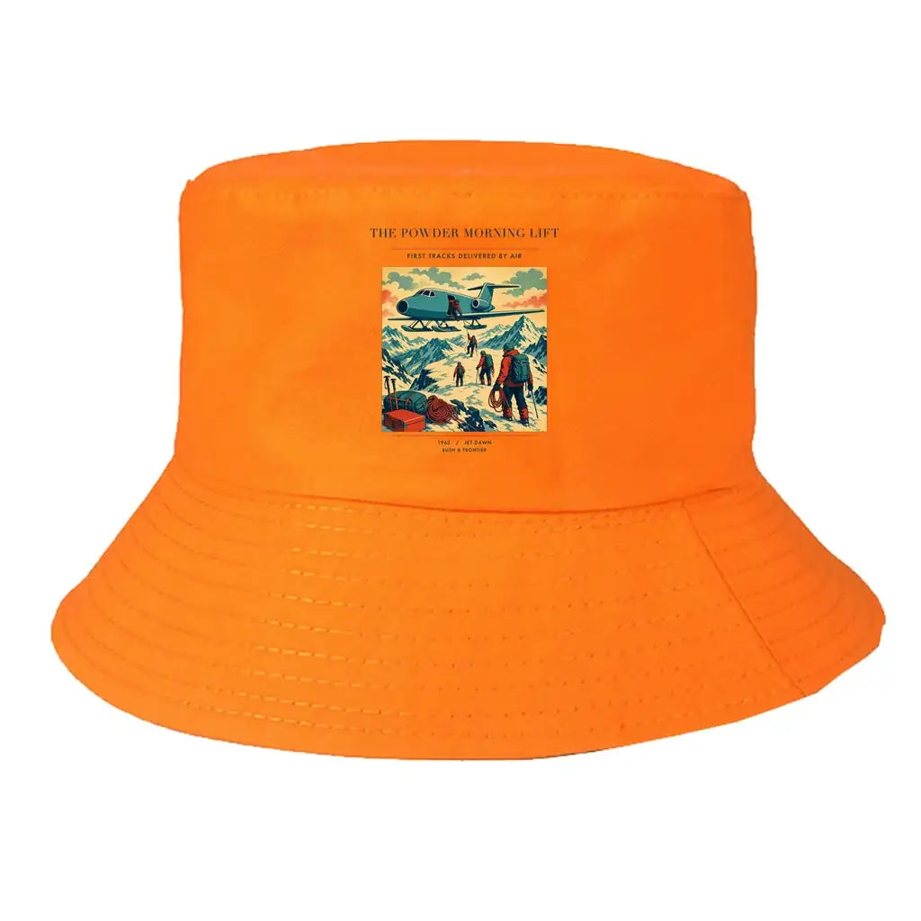 The Powder Morning Lift summer hat - orange