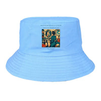 Thumbnail for The Powder Room At Altitude summer hat - light blue