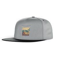 Thumbnail for The Prop Wash Leaves snapback - gray & black