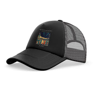 Thumbnail for The Propliner Nights trucker cap - full black