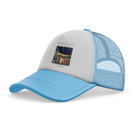 Thumbnail for The Propliner Nights trucker cap - light blue