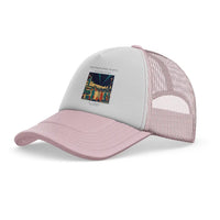 Thumbnail for The Propliner Nights trucker cap - light pink