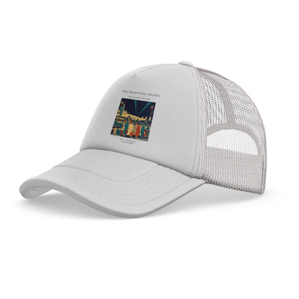 The Propliner Nights trucker cap - white