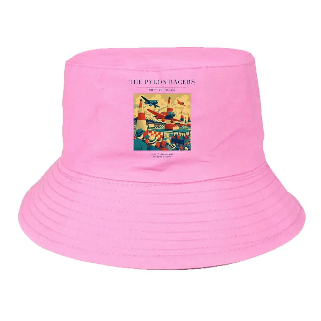 The Pylon Racers summer hat - light pink