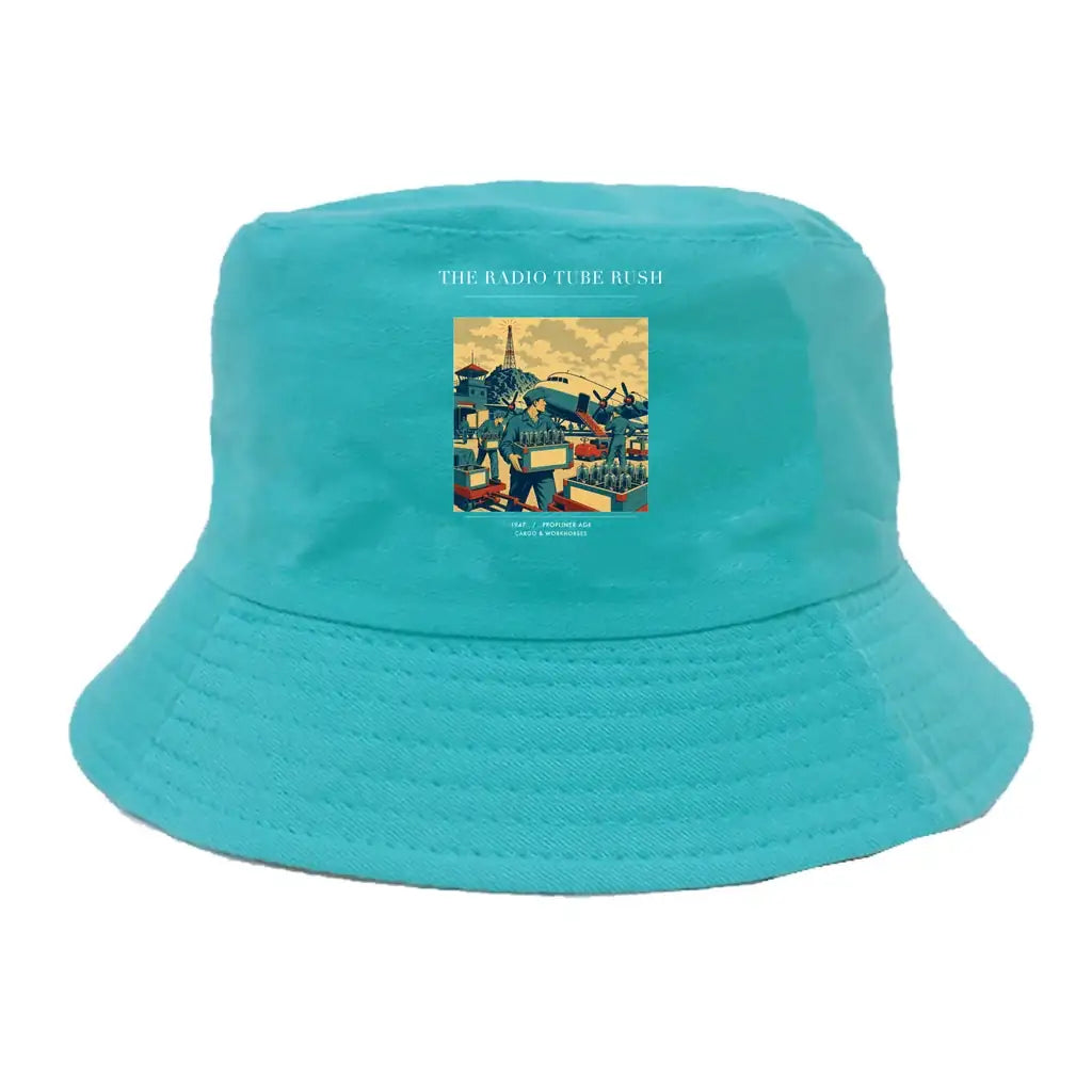 The Radio Tube Rush summer hat - green