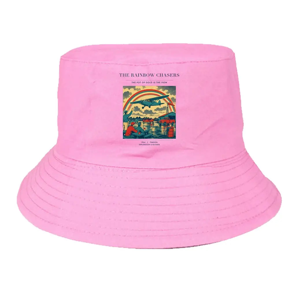 The Rainbow Chasers summer hat - light pink