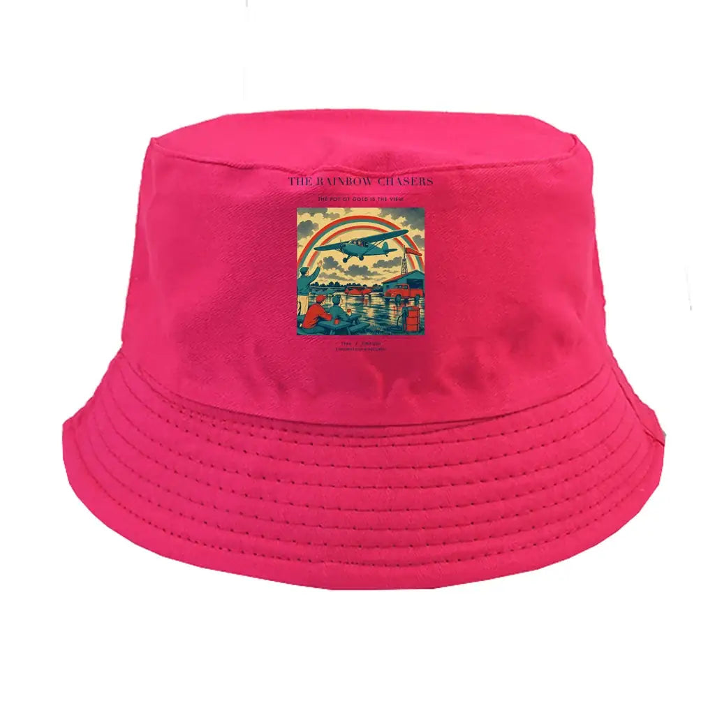 The Rainbow Chasers summer hat - pink