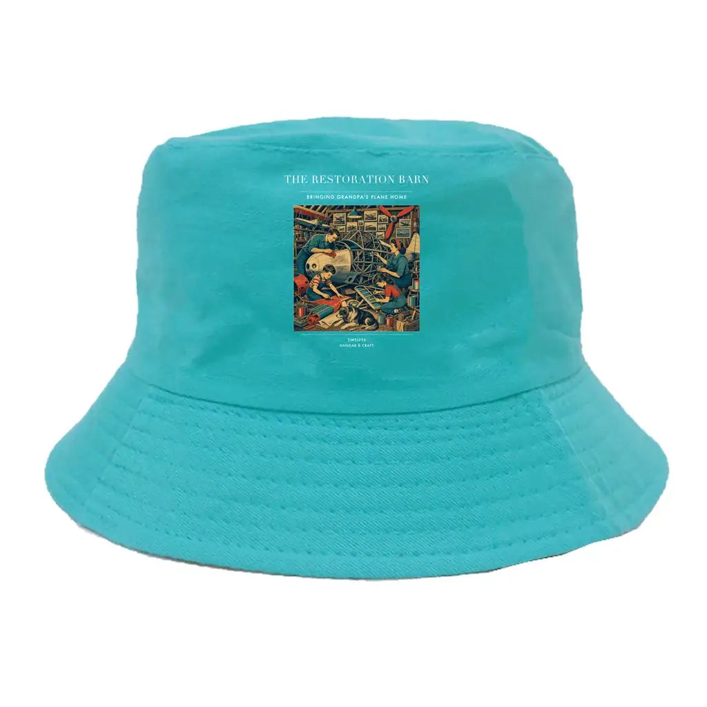The Restoration Barn summer hat - green