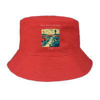 Thumbnail for The Runway Foam Drill summer hat - red