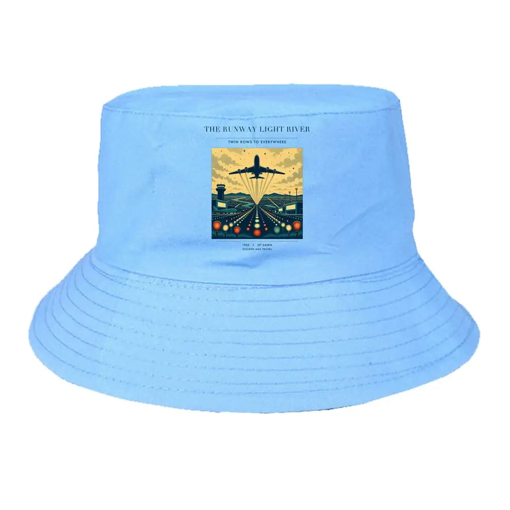 The Runway Light River summer hat - light blue