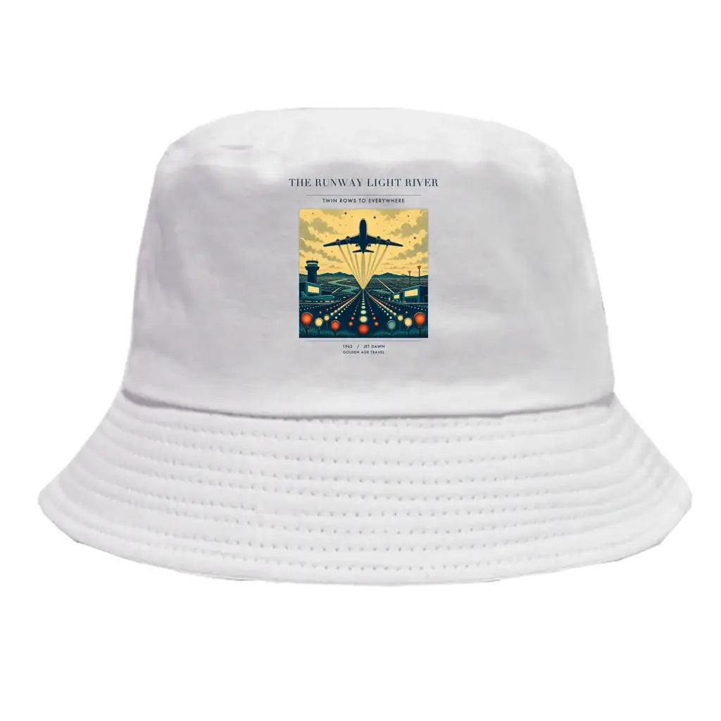 The Runway Light River summer hat - white