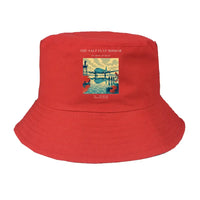 Thumbnail for The Salt Flat Mirror summer hat - red
