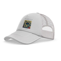 Thumbnail for The Sandbag Hangar trucker cap - white