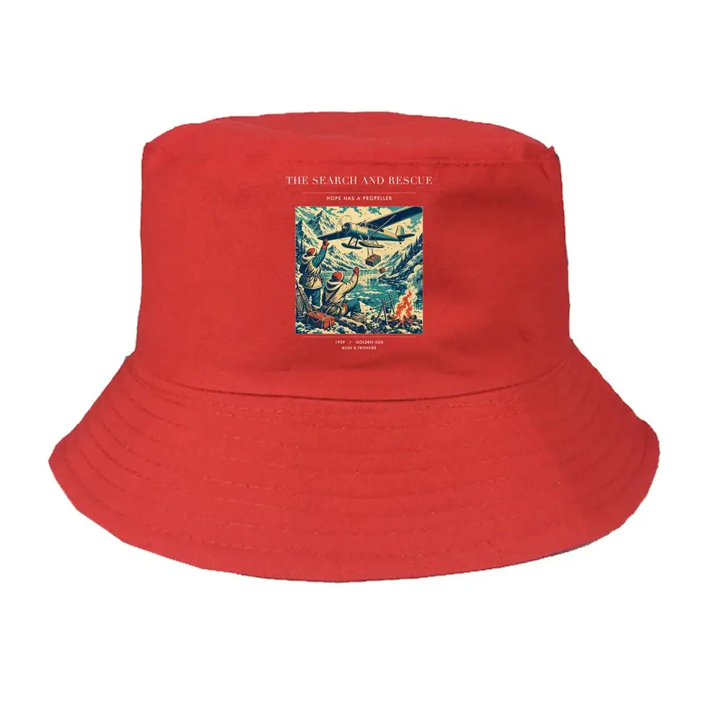 The Search And Rescue summer hat - red